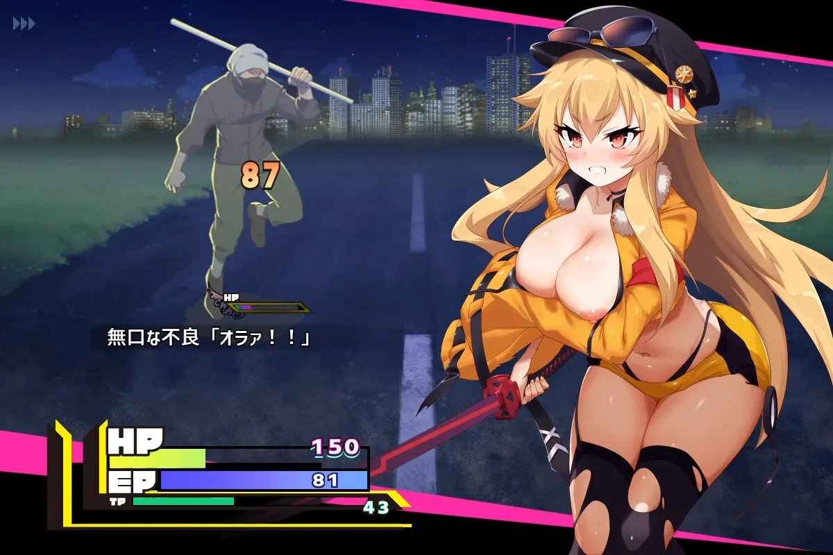 クロア×スクランブル ゲーム内容 アーマーブレイク時のクロアの立ち絵がエロい
